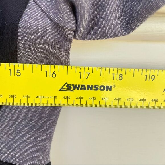 Calvin Klein Colorblock Puff Sleeve Midi Dress in Gray & Black Size M - Picture 8 of 9